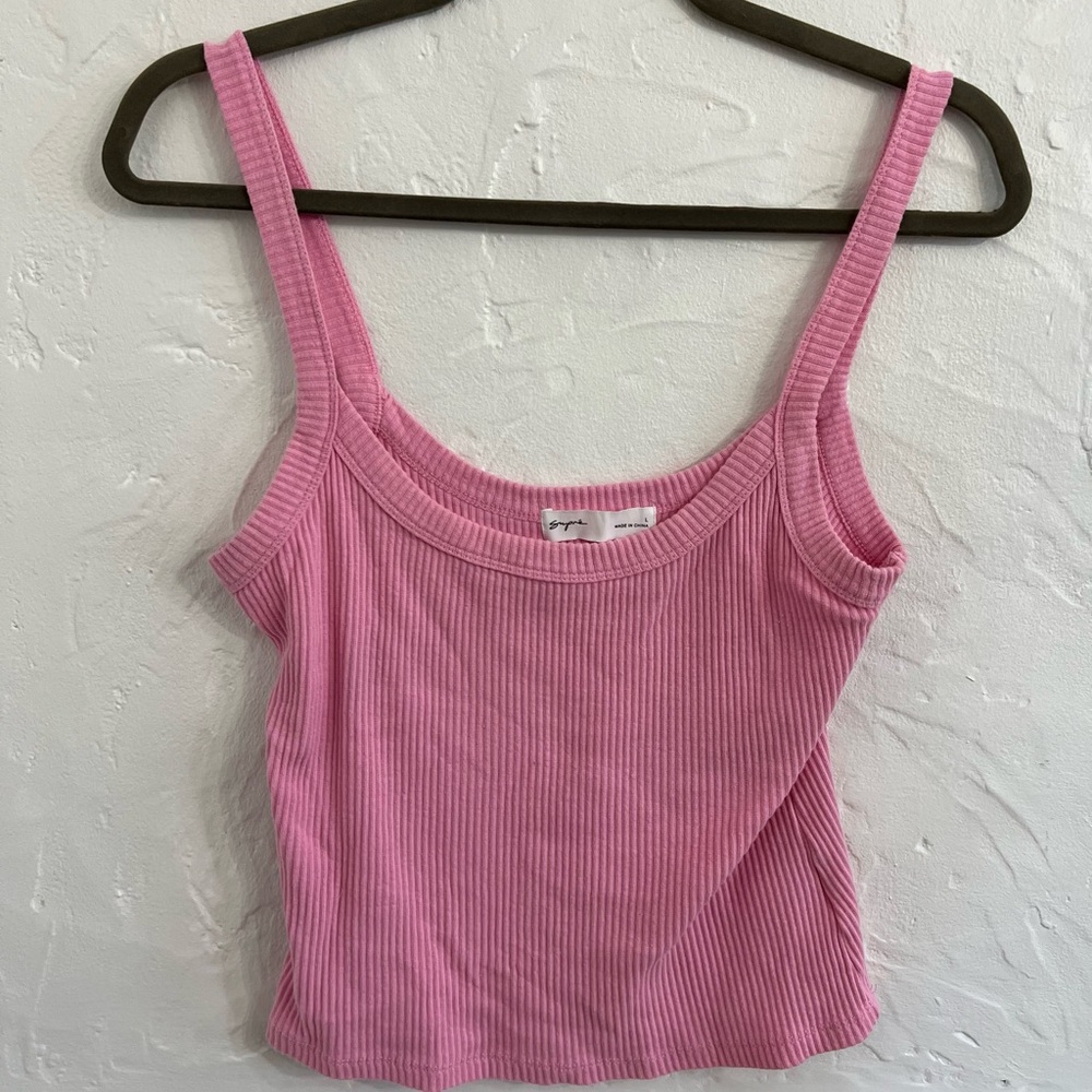 Supré pink crop top